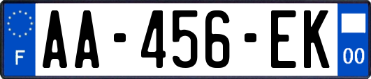 AA-456-EK