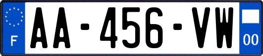 AA-456-VW