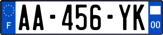 AA-456-YK