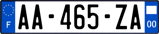 AA-465-ZA