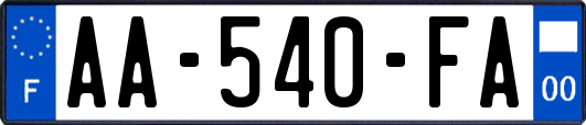 AA-540-FA