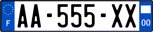 AA-555-XX