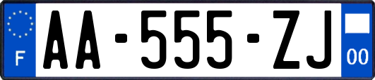 AA-555-ZJ