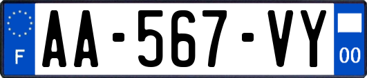 AA-567-VY