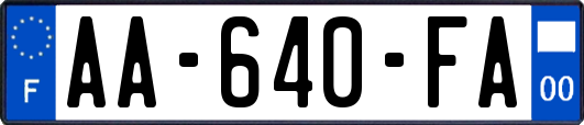 AA-640-FA