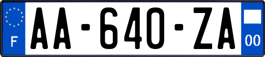 AA-640-ZA