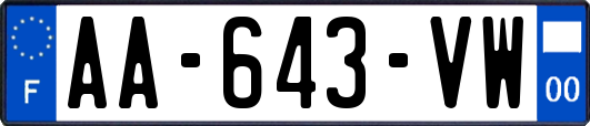 AA-643-VW