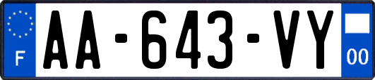 AA-643-VY