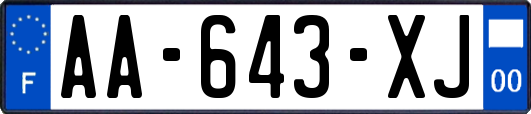 AA-643-XJ