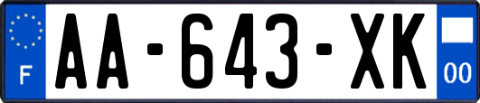 AA-643-XK