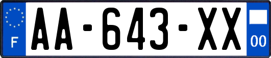 AA-643-XX