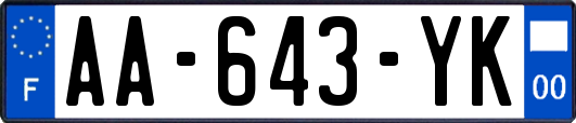 AA-643-YK