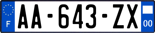 AA-643-ZX