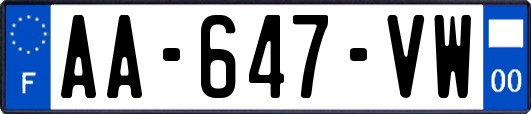 AA-647-VW