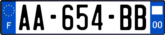 AA-654-BB