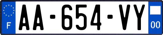 AA-654-VY