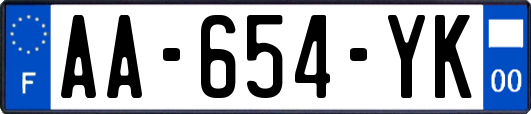 AA-654-YK