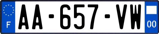 AA-657-VW