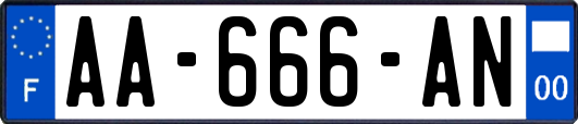 AA-666-AN