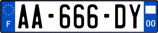 AA-666-DY