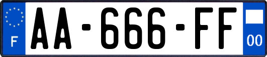 AA-666-FF