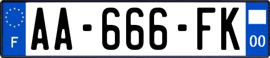 AA-666-FK