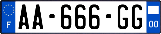 AA-666-GG