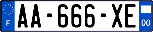 AA-666-XE