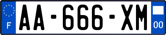 AA-666-XM