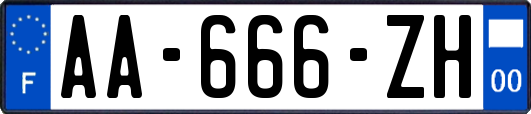 AA-666-ZH