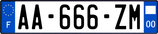 AA-666-ZM