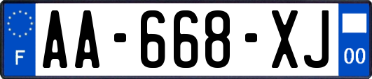 AA-668-XJ