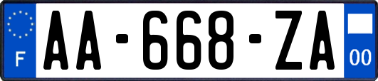 AA-668-ZA