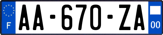 AA-670-ZA