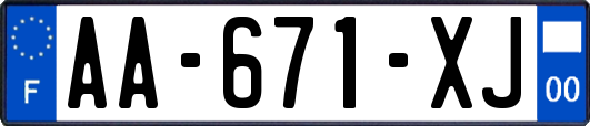 AA-671-XJ