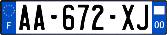 AA-672-XJ