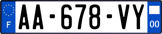 AA-678-VY