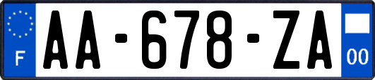 AA-678-ZA