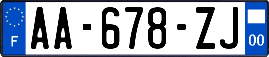 AA-678-ZJ