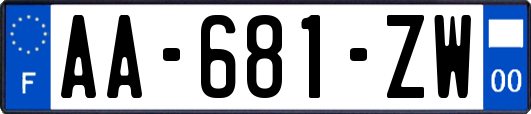 AA-681-ZW