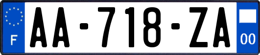 AA-718-ZA