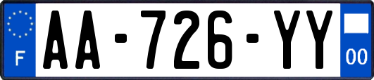 AA-726-YY