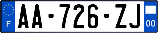 AA-726-ZJ