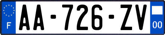 AA-726-ZV