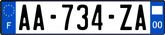 AA-734-ZA