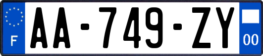 AA-749-ZY