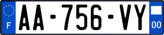 AA-756-VY