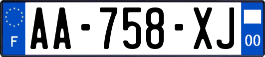 AA-758-XJ