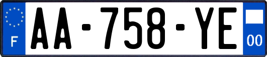 AA-758-YE