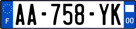 AA-758-YK